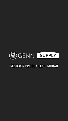 Android application Genn Supply screenshort