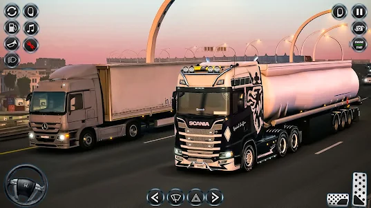 연료 트럭 운전 게임 3D