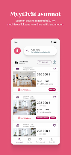 Etuovi.com Screenshot 1 - AppWisp.com