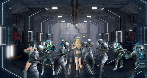 Android application Hero Girls : Survival Zombie S screenshort