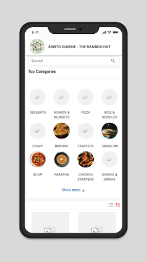 Android application Bamboo Hut screenshort