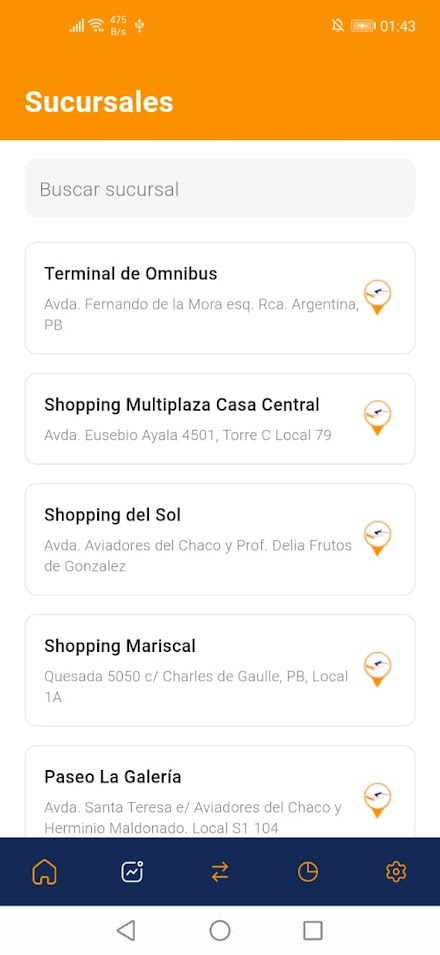 Maxicambios Screen 2