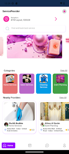 Service Marketplace Screen 3
