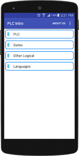 Android application PLC Programable Logic Controll screenshort