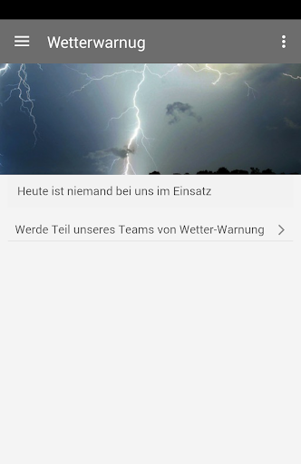 Android application Wetter International screenshort