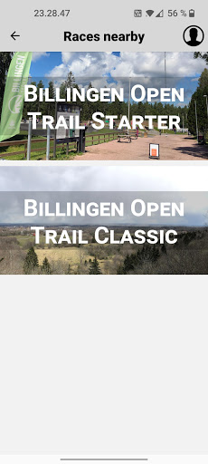 Android application Open Trail screenshort