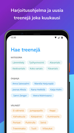 Kotitreeni Screen 3