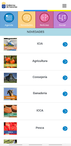 App AgriGobCan Screen 3