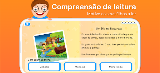 Visualização do aplicativo