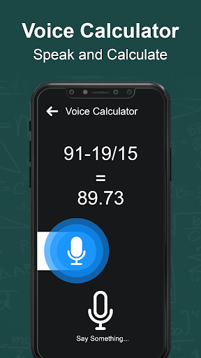 Android application Voice Calculator:Type & Speak screenshort