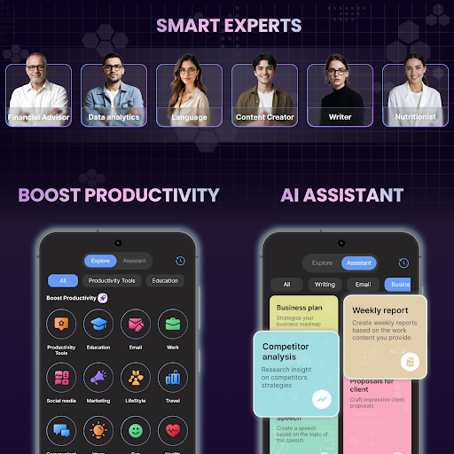 Screenshot of AI Chat : Chatbot & Assistant