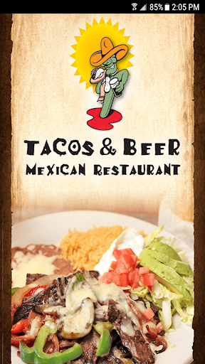 Android application Tacos & Beer Mexican Rest. screenshort