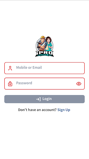 iProfixer Client Screen 2