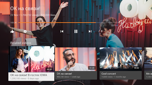 Screenshot of OK Video