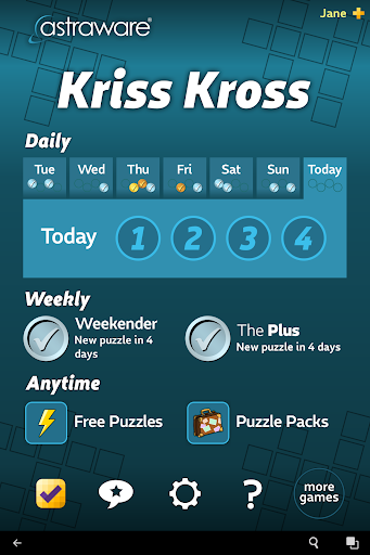 Astraware Kriss Kross 2.59.002 screenshots 6
