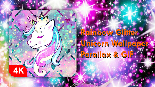 Glitter Unicorn Wallpaper HD 1.0 APK + Мод (Unlimited money) за Android