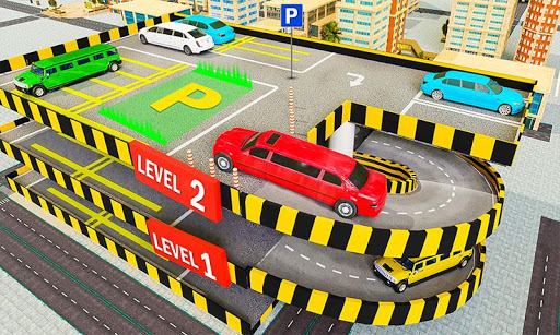 Multilevel Limo Car Parking 3D androidhappy screenshots 1