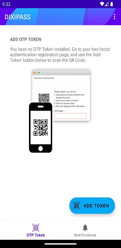 Android application DIXIPASS screenshort