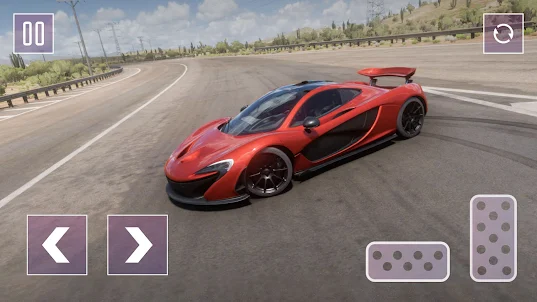 P1 McLaren Drift Simulator