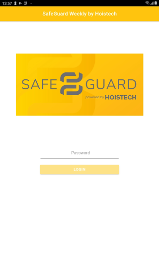 Android application Weekly Compliance by Hoistech screenshort