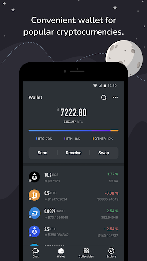Mixin Crypto Wallet Messenger Screen 2