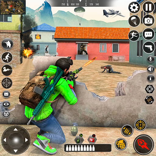 Battleground Gun Fire Games 3D  Icon