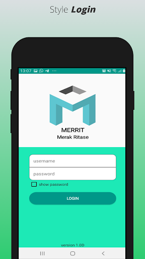 Android application Merak Ritase screenshort