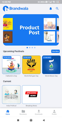 Android application Brandwala screenshort