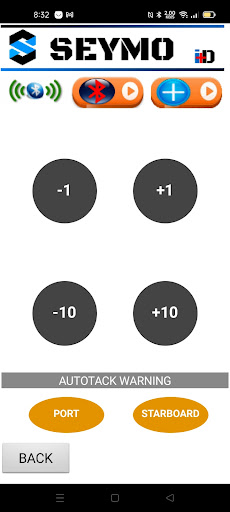 Android application Remote Pilot Autohelm screenshort