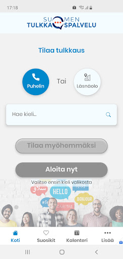 Suomen Tulkkauspalvelu Screen 2