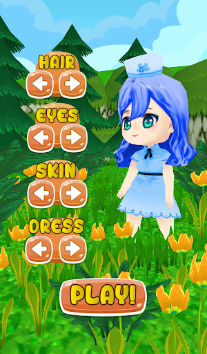 Android application Cinderella Run in Temple screenshort