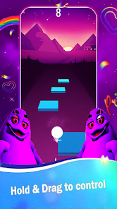 Grimace Shake Dance Tiles Hop 1.1 APK + Mod (Free purchase) for Android