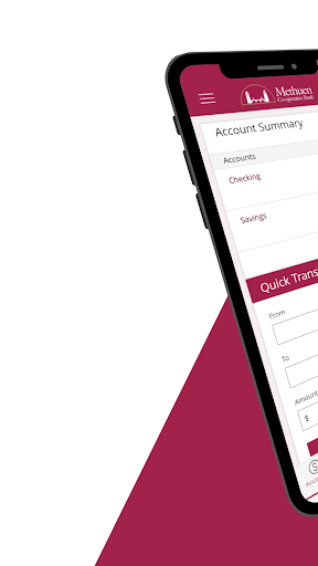 Android application Methuen Co-operative Bank screenshort