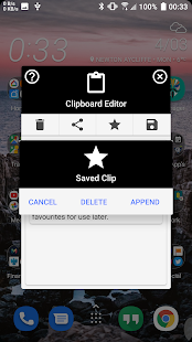 Screenshot ng Clipboard Editor