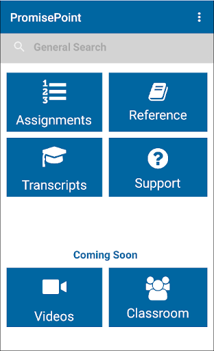 Android application PromisePoint screenshort