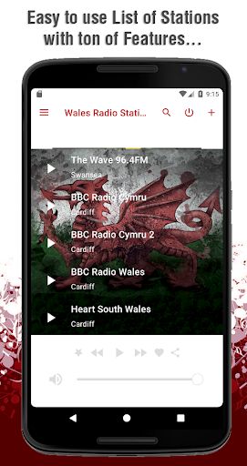 Wales Radio Stations Screen 2
