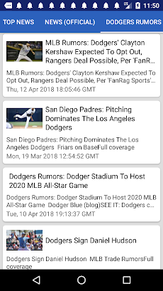 Los Angeles Baseball News Blueのおすすめ画像2