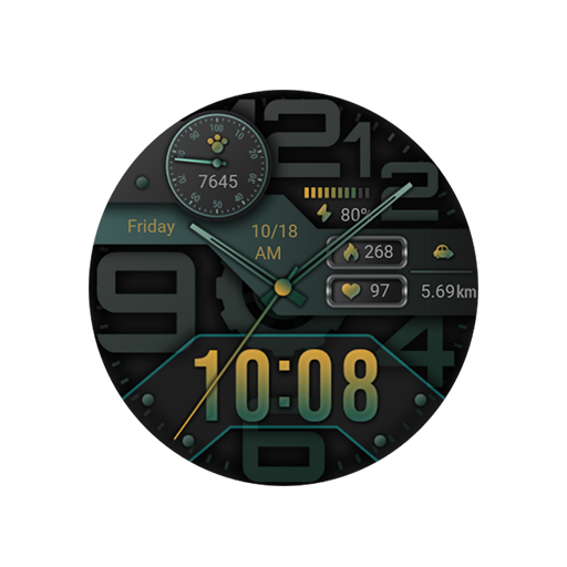 Cute Green For Wear OS - AppWisp.com