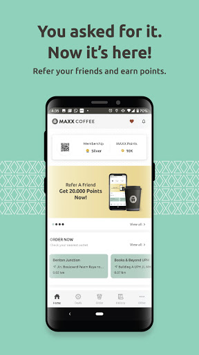 MAXX Coffee Screenshot 1 - AppWisp.com