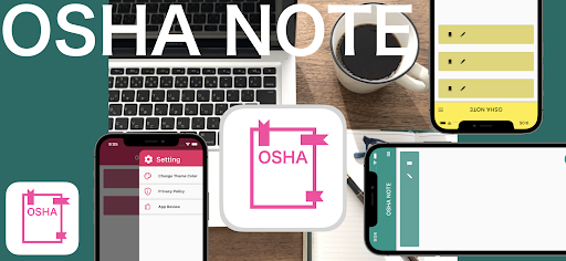 Android application OSHA NOTE screenshort