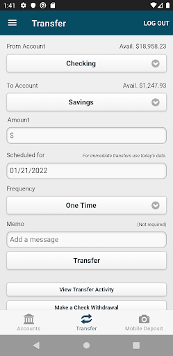 Hill District FCU Screen 3
