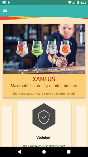 Android application Xantus hungary screenshort