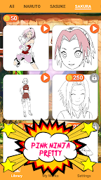 Ninja Kage: Coloring by Number