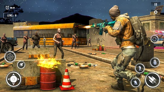 Gun 3D: Zombie Shooting Game Mod Apk 4