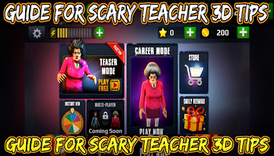 Guide for Scary Teacher 3D 2021 1.0 Free Download