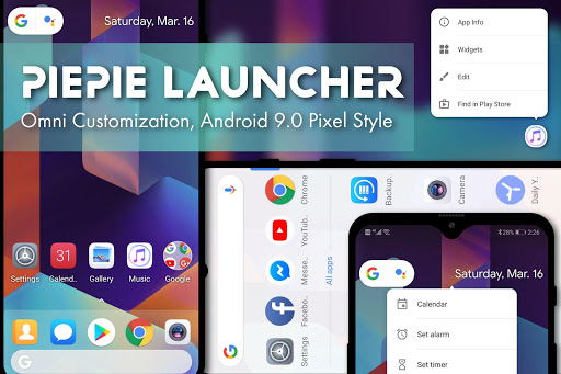 Android application PSOL Launcher - Pixel Style Om screenshort