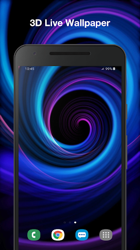 Android application 3d Amoled Live Wallpaper screenshort