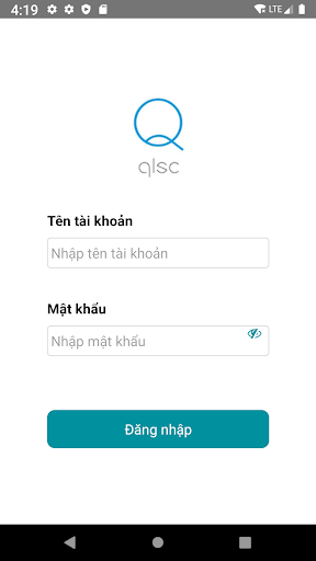Android application QLSC screenshort