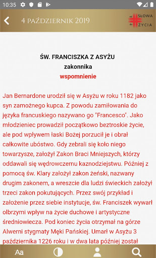 Od Słowa do Życia Screen 3