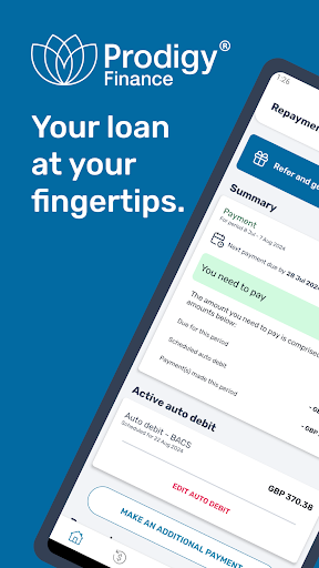 Android application Prodigy Finance screenshort